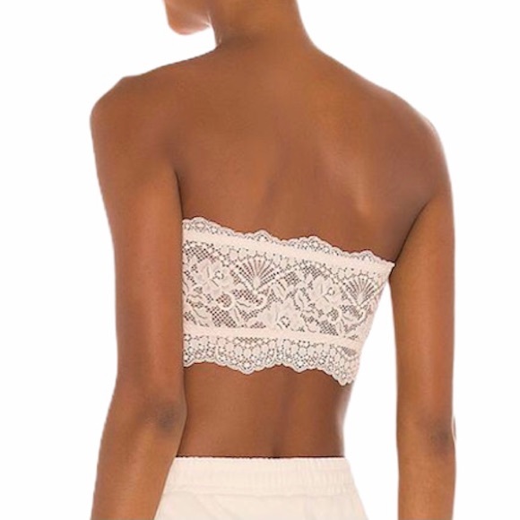 FREE PEOPLE Lacey Looks Bandeau Nude OB1310880 - Picture 2 of 6